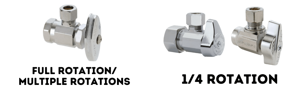 Toilet Shut-Off Valve Types