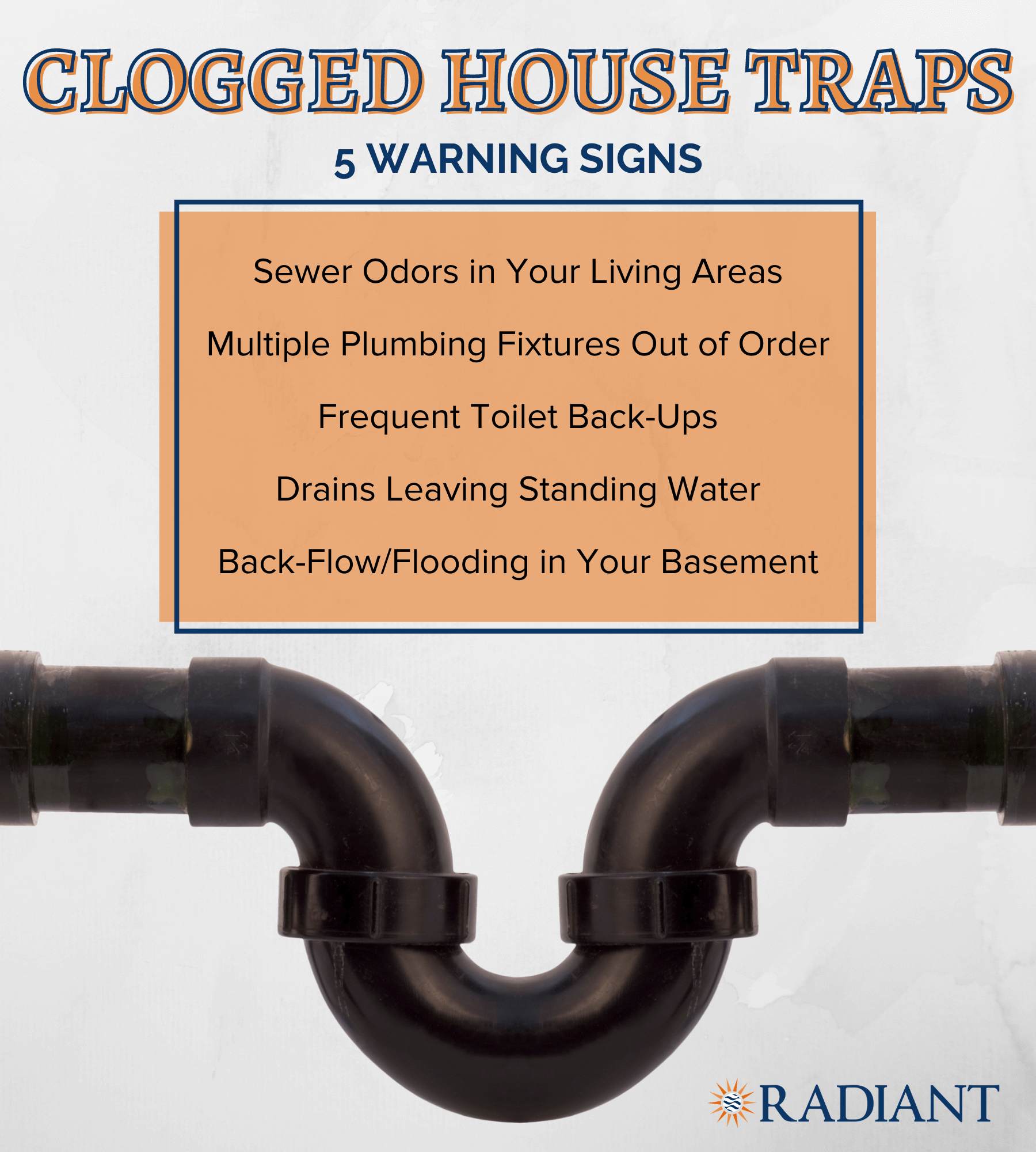 Plumbing House Trap Dangers.